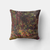 クロード・モネ| Givernyの庭道 クッション (裏面)