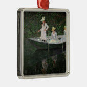 クロード・モネ| Giverny、c.1887のボート メタルオーナメント (右)