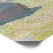 クロード・モネ – Haystacks, End of Summer ポスター (角)