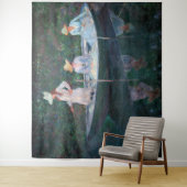 クロード・モネ – In the Norvegienne Boat Giverny タペストリー (インサイチュ)