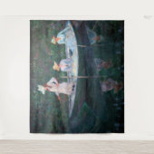 クロード・モネ – In the Norvegienne Boat Giverny タペストリー (正面)