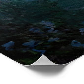 クロード・モネ – In the Norvegienne Boat Giverny ポスター (角)