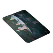 クロード・モネ – In the Norvegienne Boat Giverny マグネット (右側)