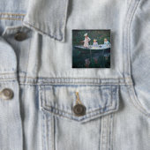 クロード・モネ – In the Norvegienne Boat Giverny 缶バッジ (インサイチュ)