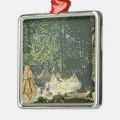 クロード・モネ| Le Dejeunerのsurのl'Herbe 1865-1866年 メタルオーナメント (左)