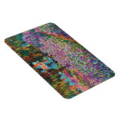 クロード・モネ- Monetの庭のファインアートのアイリス マグネット (右側)