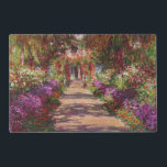 クロード・モネ| Monetの庭の細道 ラミネート ランチョンマット<br><div class="desc">Monetの庭、Giverny、クロード・モネ|の芸術の位置によって1902% pipe%の細道: Osterreichische GalerieのBelvedere、ウィーン、オーストリア|のフランスのな芸術家|のイメージのコレクション数: XAM66441</div>