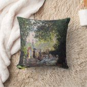 クロード・モネ| Parc Monceau クッション (ブランケット)