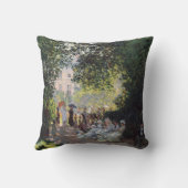 クロード・モネ| Parc Monceau クッション (裏面)