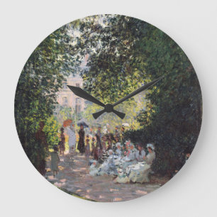 クロード・モネ  Parc Monceau ラージ壁時計