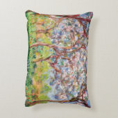 クロード・モネ| Printemps Giverny 1903年 アクセントクッション (裏面(縦))