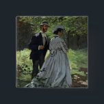 クロード・モネ| Promenaders、Bazille、カミーユ 缶バッジ<br><div class="desc">Promenaders、かBazilleおよびカミーユ、クロード・モネ|の芸術の位置によって1865% pipe%: ナショナル・ギャラリー、Washington D.C.の米国|のフランスのな芸術家|のイメージのコレクション数: XIR19983</div>