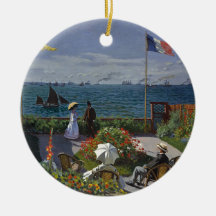 クロード・モネ- Sainte Adresseの芸術の庭