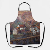 クロード・モネ – The Bridge at Vervy エプロン (正面)