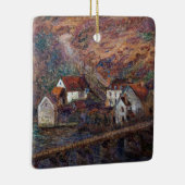 クロード・モネ – The Bridge at Vervy セラミックオーナメント (右)
