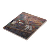 クロード・モネ – The Bridge at Vervy タイル (側面)