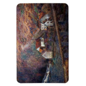 クロード・モネ – The Bridge at Vervy マグネット (縦)