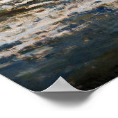 クロード・モネ – The Church at Veteuil ポスター (角)