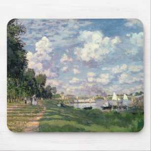 クロード·モネ The Marina at Argentuil, 1872 マウスパッド