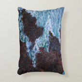 クロード・モネ – The Rocks at Belle-Ile, Wild Coast アクセントクッション (正面(垂直))