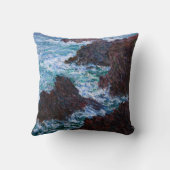 クロード・モネ – The Rocks at Belle-Ile, Wild Coast クッション (裏面)