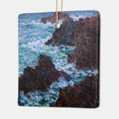 クロード・モネ – The Rocks at Belle-Ile, Wild Coast セラミックオーナメント (左)