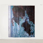 クロード・モネ – The Rocks at Belle-Ile, Wild Coast タペストリー (正面)