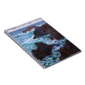 クロード・モネ – The Rocks at Belle-Ile, Wild Coast ノートブック (右側)