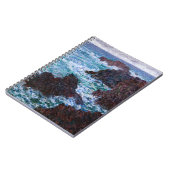 クロード・モネ – The Rocks at Belle-Ile, Wild Coast ノートブック (左側)