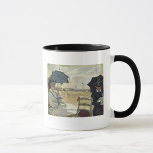 クロード・モネ Trouville 1870年のビーチ マグカップ