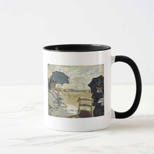 クロード・モネ| Trouville 1870年のビーチ マグカップ (右)