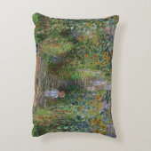 クロード・モネ| Vetheuilの芸術家の庭 アクセントクッション (裏面(縦))