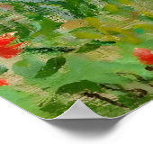 クロード・モネ， View of Vtheuil, é 1880 ポスター (角)