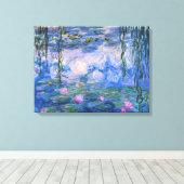 クロード・モネ – Water Lilies, 1916 Canvas Print キャンバスプリント (インサイチュ (ウッドフロア))