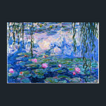 クロード・モネ – Water Lilies, 1919, アクリルウォールアート<br><div class="desc">クロード・モネ絵画ット有名のスイリ， 1919</div>