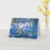 クロード・モネ – Water Lilies, 1919, カード (黄色い花)