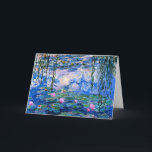 クロード・モネ – Water Lilies, 1919, カード<br><div class="desc">クロード・モネ絵画ット有名な'Water Lilies,  1919.</div>