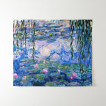 クロード・モネ – Water Lilies, 1919, タペストリー<br><div class="desc">有名絵画な睡蓮の1919年、クロード・モネ</div>