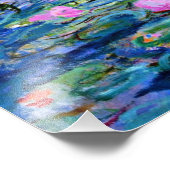 クロード・モネ – Water Lilies, 1919 フォトプリント (角)