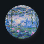 クロード・モネ – Water Lilies, 1919, ペーパープレート<br><div class="desc">有名絵画な睡蓮の1919年、クロード・モネ</div>