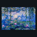 クロード・モネ – Water Lilies, 1919, ポスター<br><div class="desc">クロード・モネ絵画ット有名のスイリ， 1919</div>