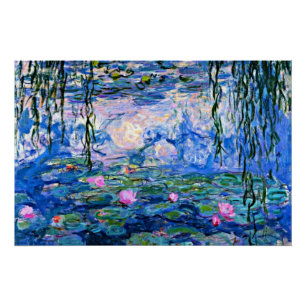クロード・モネ – Water Lilies, 1919, ポスター