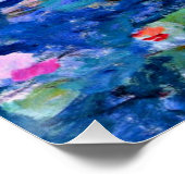 クロード・モネ – Water Lilies, 1919, ポスター (コーナー)