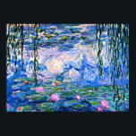 クロード・モネ – Water Lilies, 1919 ポスター<br><div class="desc">1919絵画年のモネの睡蓮のポスター。</div>