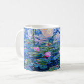 クロード・モネ – Water Lilies, 1919,有名な絵を描もの コーヒーマグカップ (正面左)