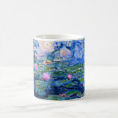 クロード・モネ – Water Lilies, 1919,有名な絵を描もの コーヒーマグカップ (中央)