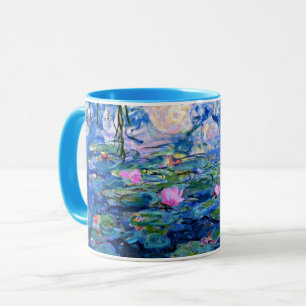 クロード・モネ – Water Lilies, 1919，有名な絵を描もの マグカップ