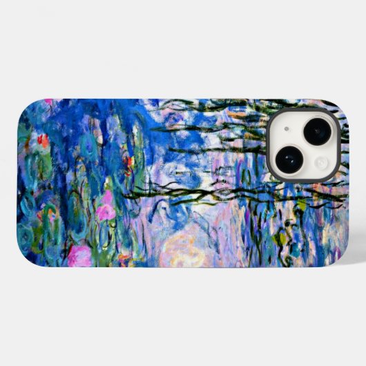 クロード・モネ – Water Lilies, 1919, Case-Mate iPhoneケース (裏面 (横))
