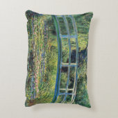 クロード・モネ – Water Lily Pond & Japanese Bridge アクセントクッション (裏面(縦))