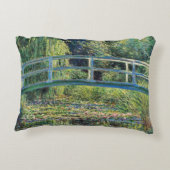 クロード・モネ – Water Lily Pond & Japanese Bridge アクセントクッション (裏面)
